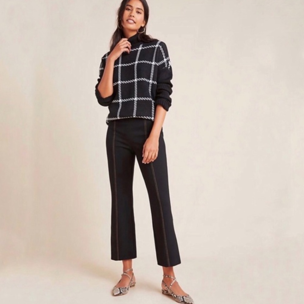 Essential Crop Flare Anthropologie Pants